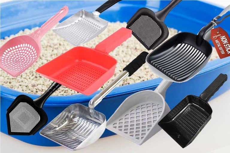 9 Cat Litter Scoops with Small Holes